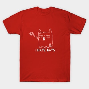 i hate cats T-Shirt